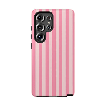 iPhone 17 Pro Max Case | Pink Stripes (Tough)
