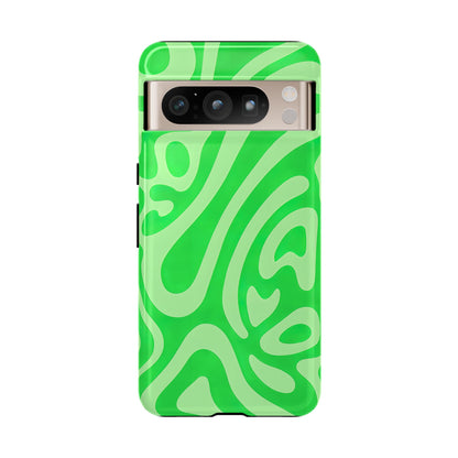 iPhone 17 Pro Max Case | Green Wave (Tough)