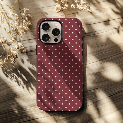 iPhone 17 Pro Max Case | Red Dot (Tough)