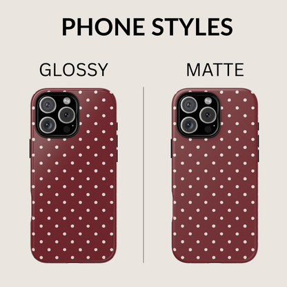 iPhone 17 Pro Max Case | Red Dot (Tough)